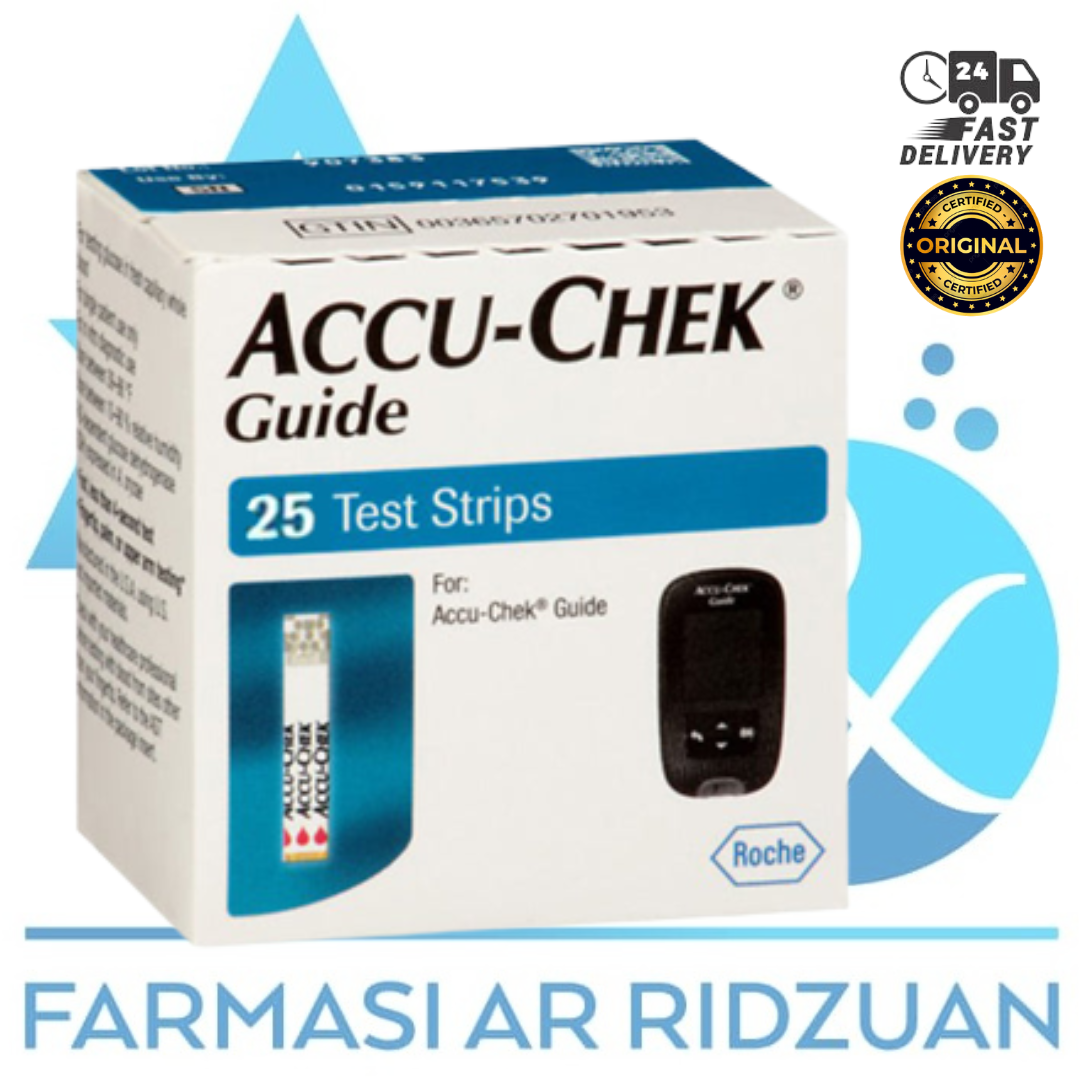 100 ACCU-CHECK Guide Test Strips - Brand New, Expiration Date 2/2026