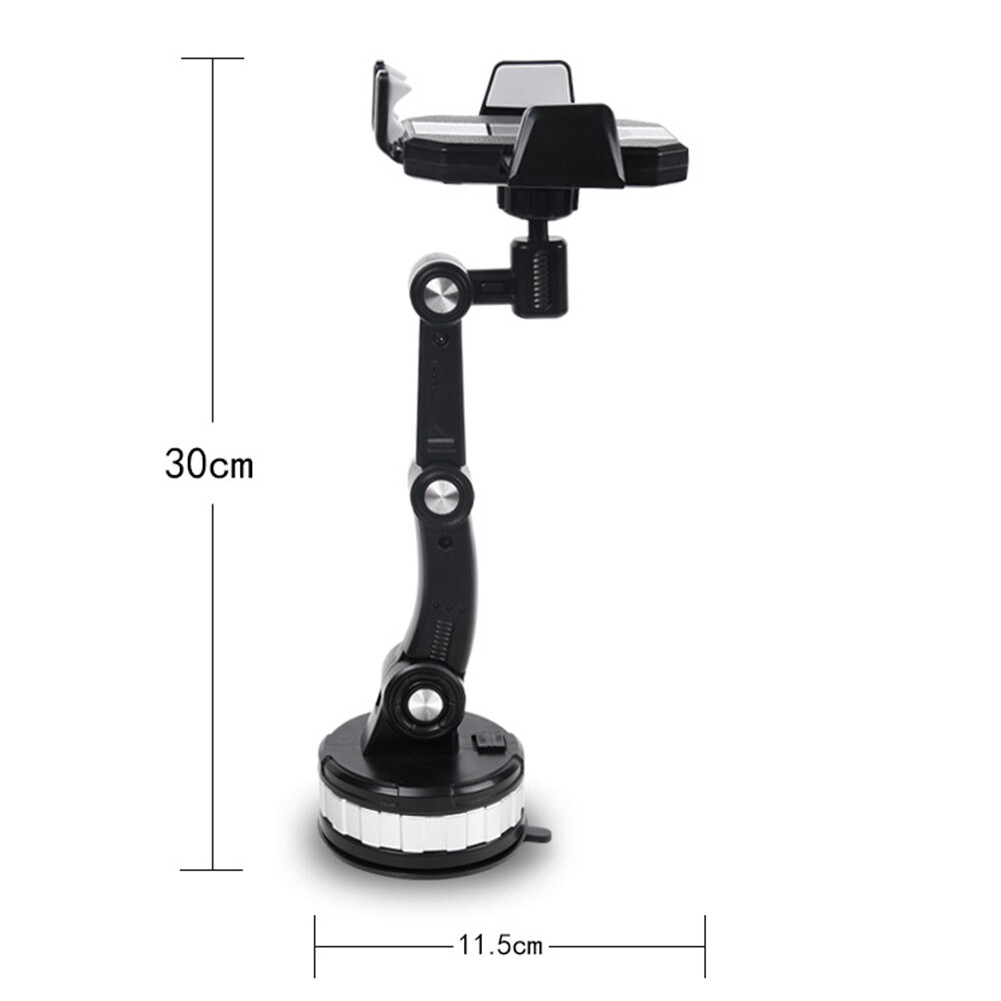 Universal Car Phone Holder Center Console Smartphone Mount Bracket Windscreen Support