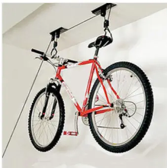 bike hanger ceiling