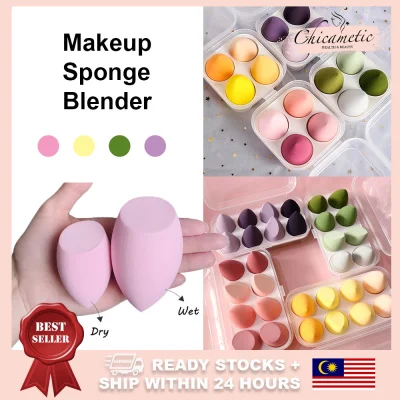 4pcs/ 8pcs Set Makeup Sponge Makeup Foundation Cosmetic Puff Egg Super Soft Sponge Makeup Beauty Blender Span Mekap 美妆蛋