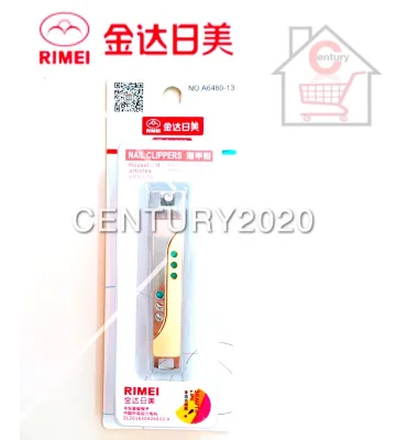 RIMEI Nail Clipper Manicure Care Nail Cutter High Grade Stainless Steel Nail Cutter A6480-13