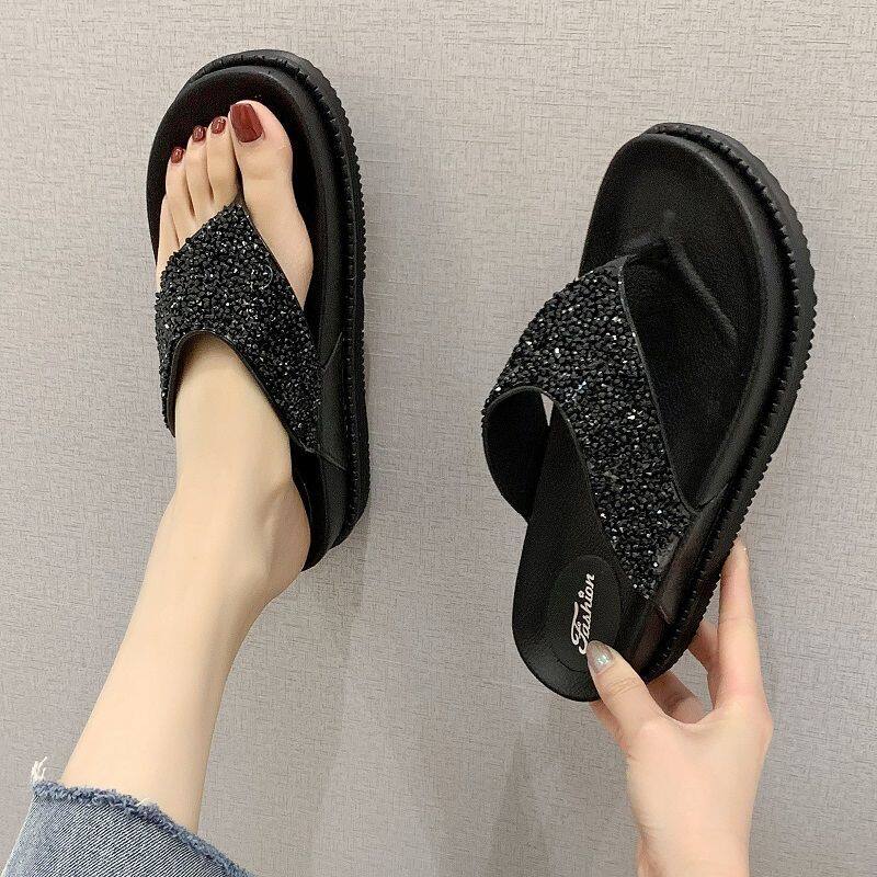 Lava.lara mới đến mới lạ dép nữ dép giày bệt nhẹ đa năng phổ biến