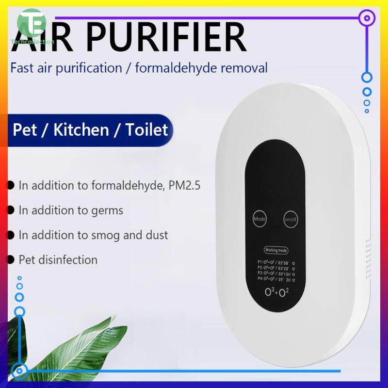【Techcollection】Ozone Air Purifier Anti Bacteria Formaldehyde Odor Remover for Bathroom Kitchen Singapore