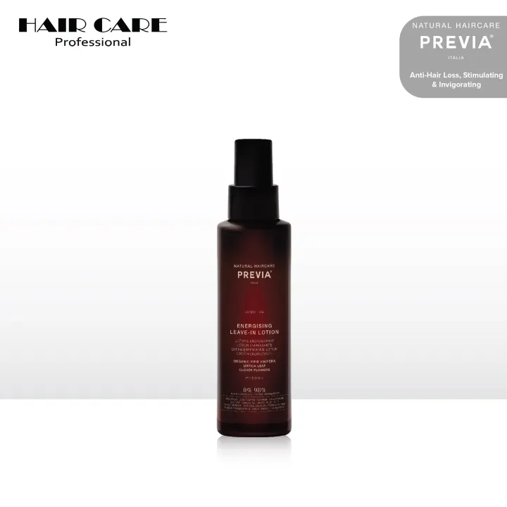 Previa Organic Vitis Vinifera Meristem Cell Energising Leave In Lotion Hair Growth Tonic 100ml Anti Hair Loss Stimulating Invigorating Lazada