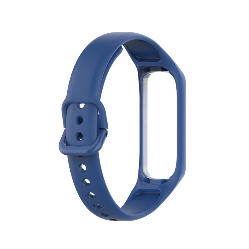 Replacement Watchband Sweat-proof Comfortable Soft Silicone Strap Compatible For Samsung Galaxy Fit2 R220