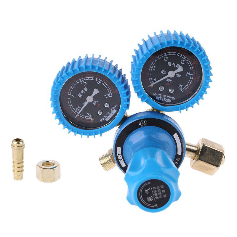Hot Sale Industrial Nitrogen Pressure Gauge Welding Regulator Gauge Nitrogen Pressure Reducer Meter Nitrogen Regulator