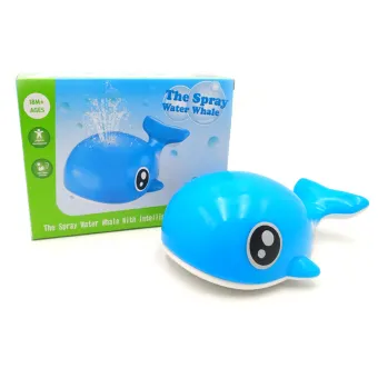 bath whale toy