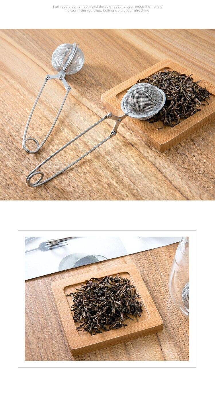 HELLOYOUNG Tea Infuser Stainless Steel Tea Pot Infuser Sphere Mesh Tea Strainer Handle Tea Ball