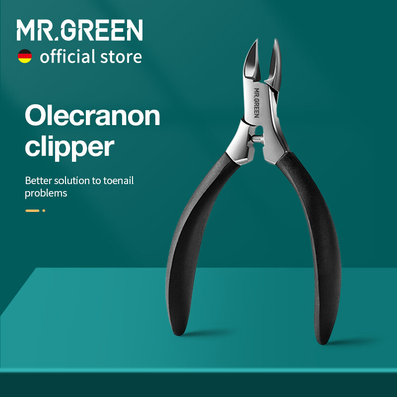 MR.GREEN Ingrown Nail Clippers Móng Chân Cắt Thép Không Gỉ Pedicure Cụ Dày Toe Nail Chỉnh Sửa Sâu Vào Rãnh Móng Tay