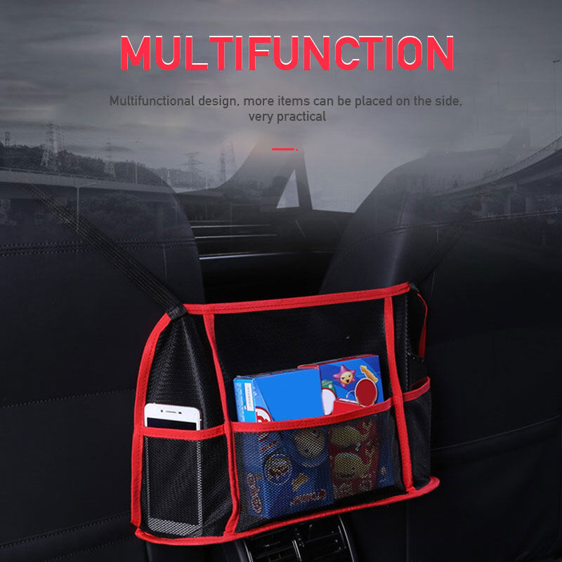Xe Túi Lưu Trữ Lưng Ghế Nội Thất Auto Đựng Bằng Lưới Lưới Nhiều Túi Chỗ Ngồi Móc Treo Túi Xách Pouch
