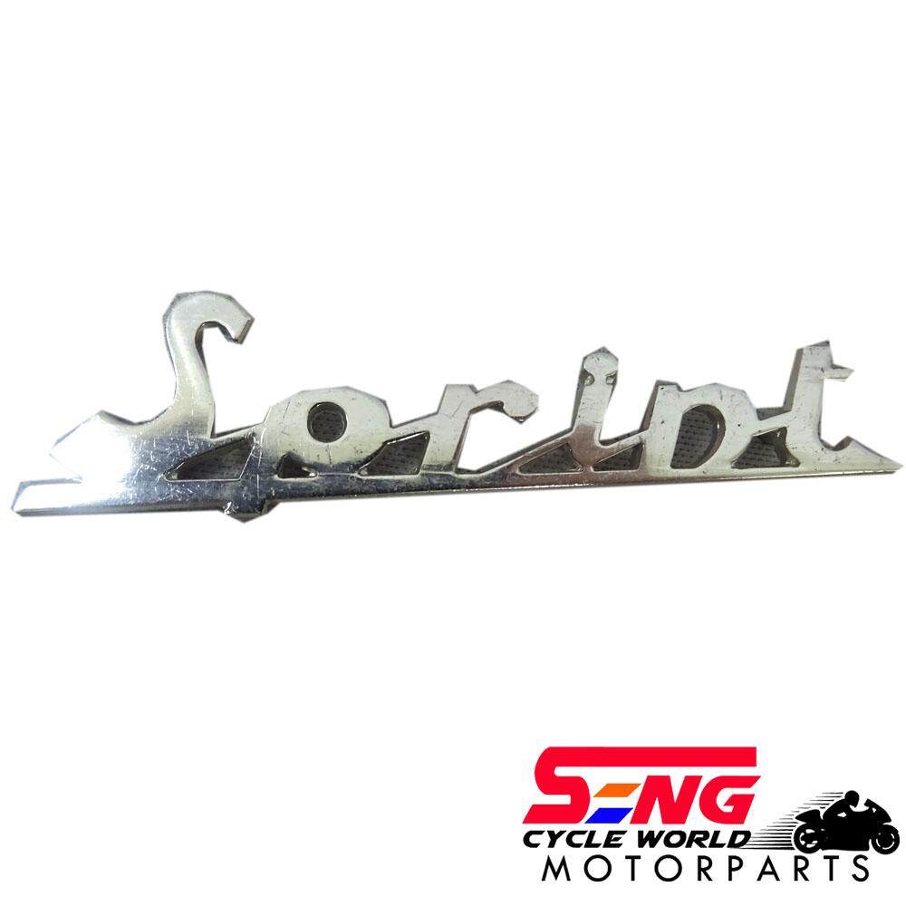 Vespa Sprint Logo Emblem Chrome Original Italy Lazada