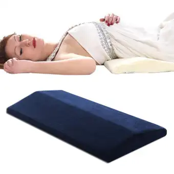 Withritty Lumbar Support Pillow For Sleeping Soft Memory Foam