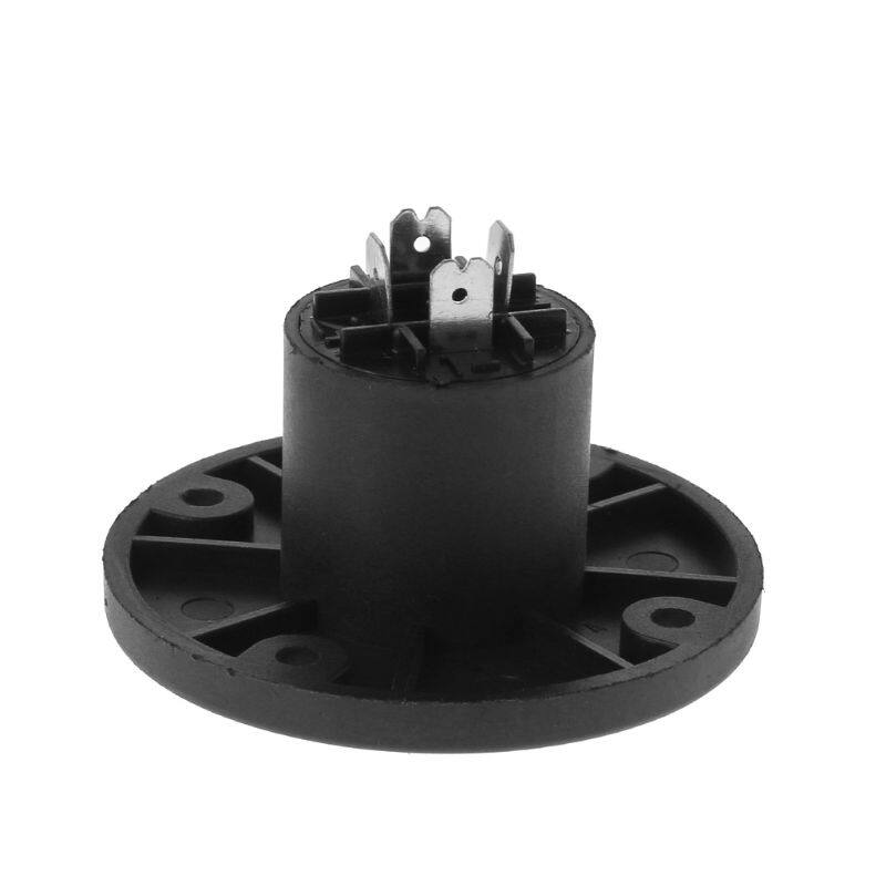 4PCS Jack Panel Socket Connector 4 Pole Audio Speaker Twist Lock Round Square Mount for Neutrik Speakon NL4MP NL4MPR NL4FC NL4FX NLT4X NL4 Series NL2FC NL2