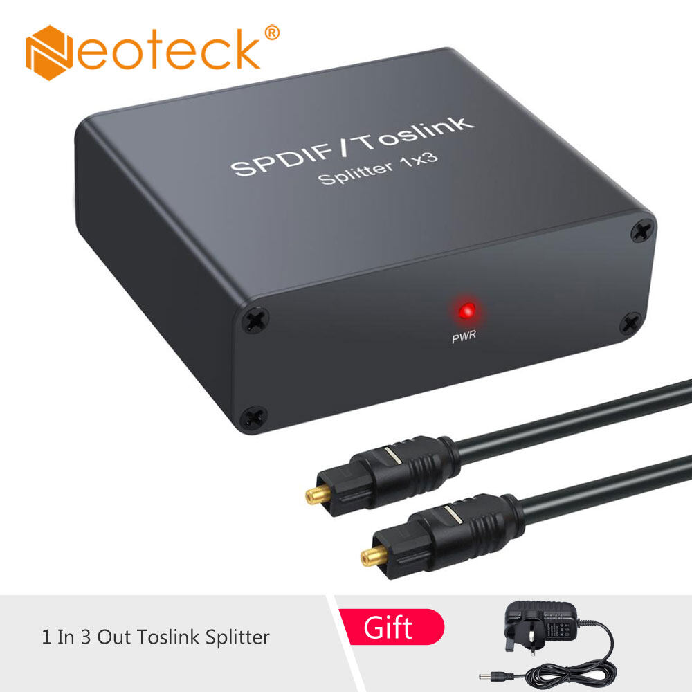 Bộ Chia Tín Hiệu Âm Thanh Neoteck 1X3 Toslink