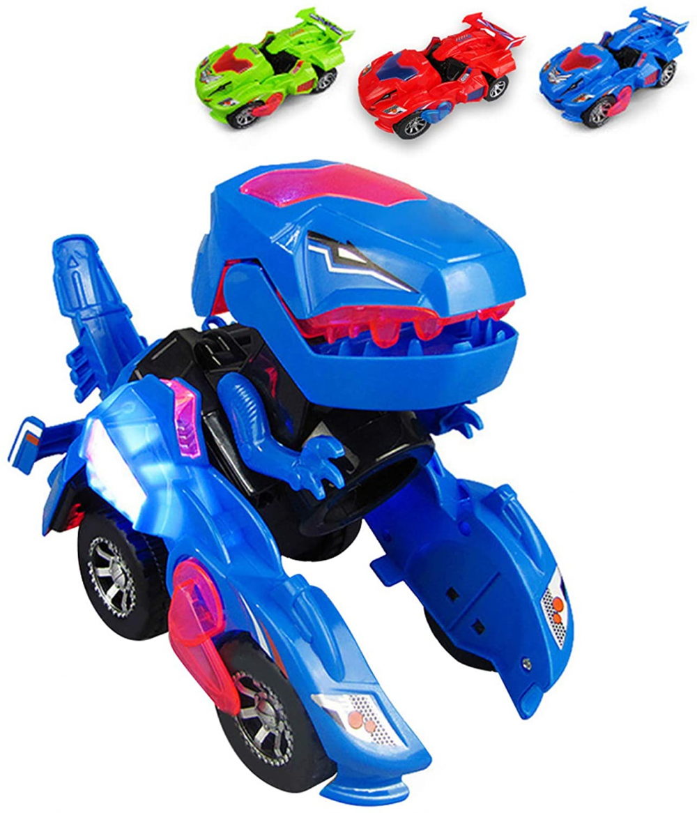 Transformers Dinosaurs Led Car Toys for Children Boys