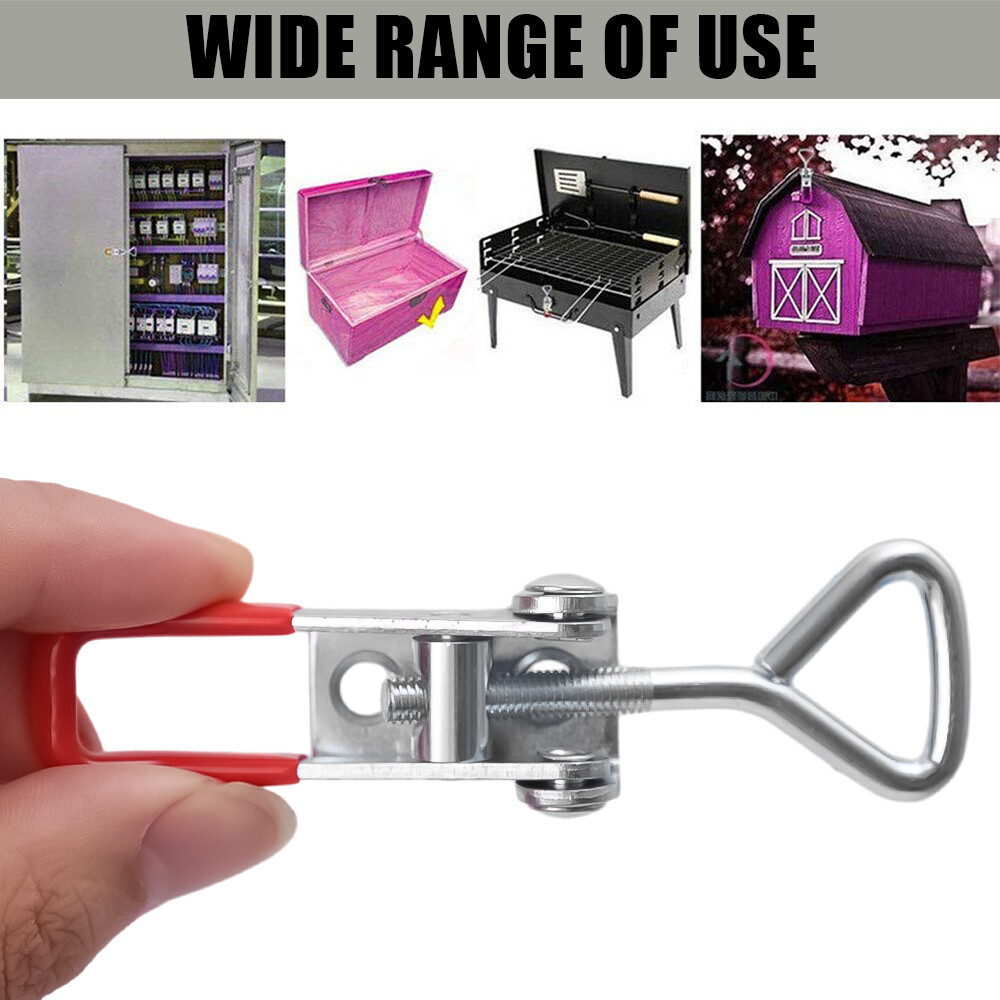 Chốt chuyển đổi bằng kim loại bắt Clasp điều chỉnh hộp công cụ trường hợp kẹp tháo dỡ nhanh chống trượt đẩy kéo chuyển đổi công cụ