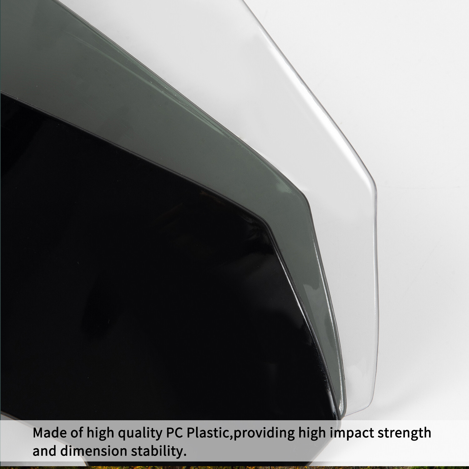 Allotmark Motorcycle Front Winglet Windshield Windscreen Tank Side Panel Fairing Wind Deflector Extender Extension for BMW R1200GS Adv. 2006 2007 2008 2009 2010 2011 2012 2013  Accessories