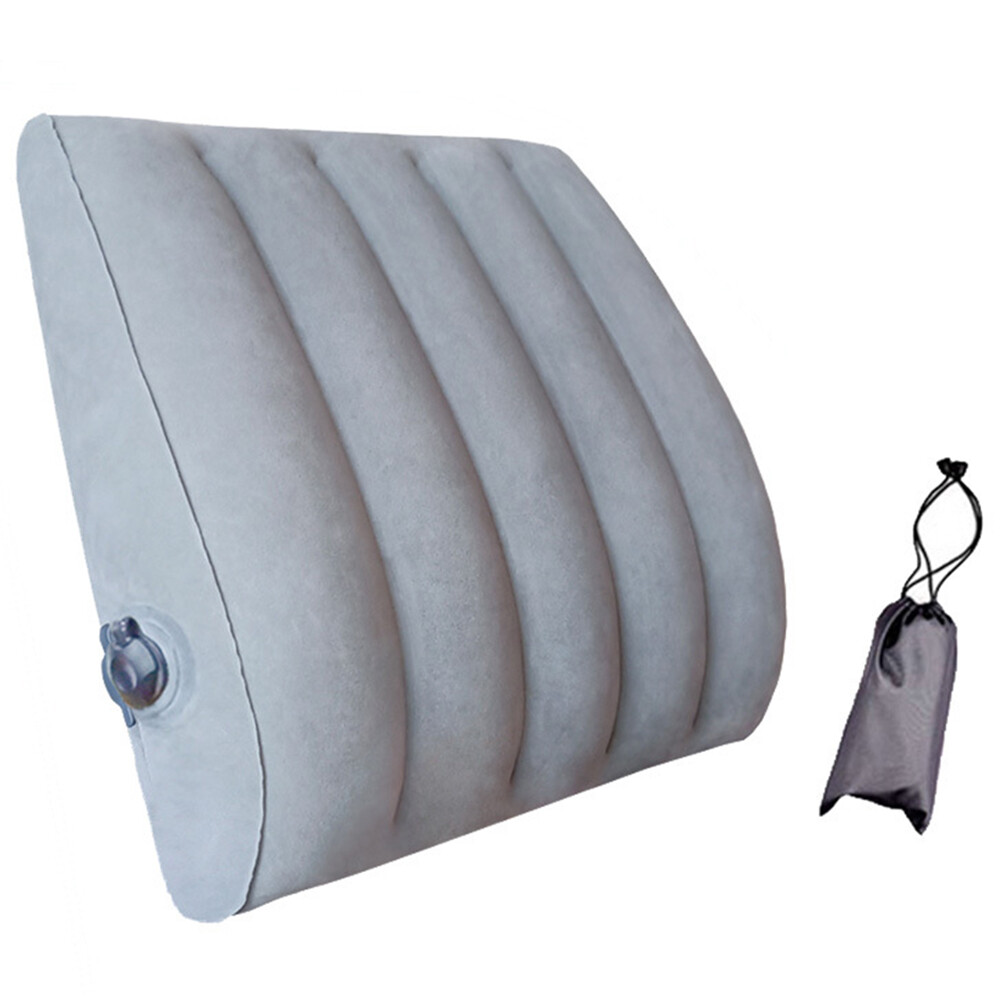 inflatable lumbar support pillow