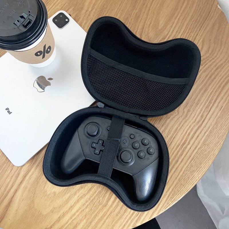 Cute Cartoon Storage Bag for Nintendo Switch Pro Handle Zipper Anti-drop Protective Case Game Accessories