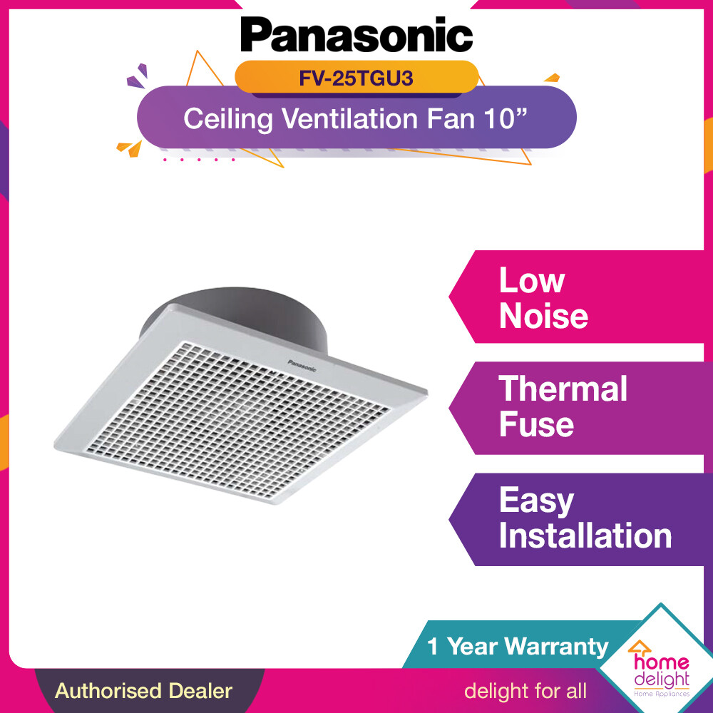 Panasonic Ceiling Exhaust Fan 8 Inch Fv 20tgu | Shelly Lighting