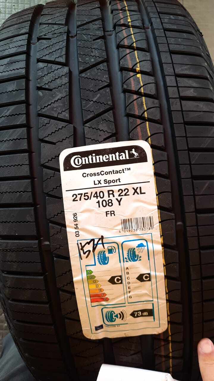 Continental Conti Cross Contact LX Sport Car Tyre 275/40R22 Lazada