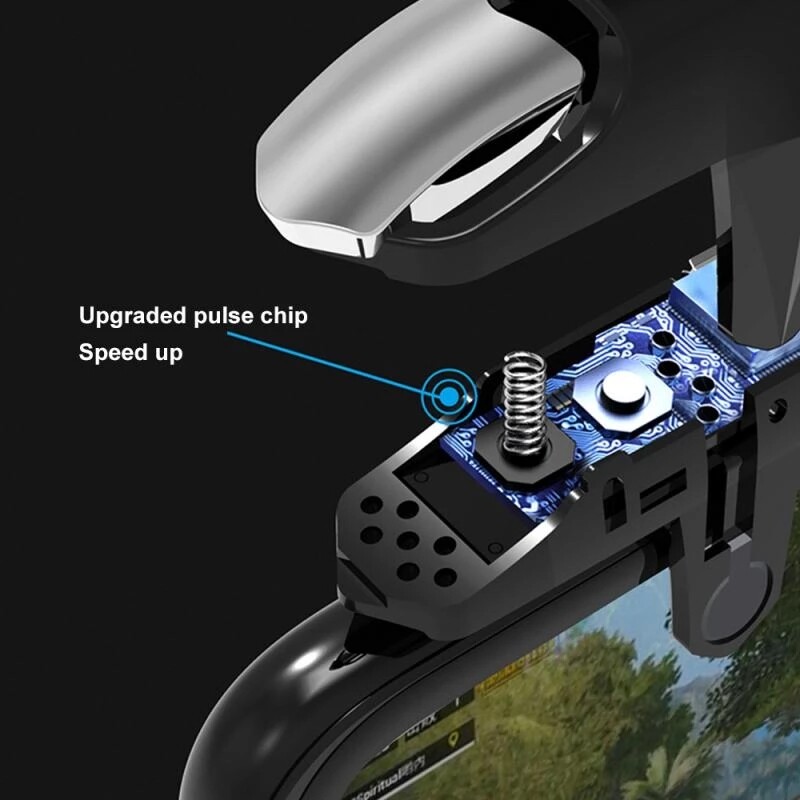 [Electric] Bộ Điều Khiển Trò Chơi Di Động BlueWow G5 Kích Hoạt Chơi Game PUBG Shooter Aim Cháy Nút Gamepad Joystick Dành Cho Điện Thoại Thông Minh Android/IOS