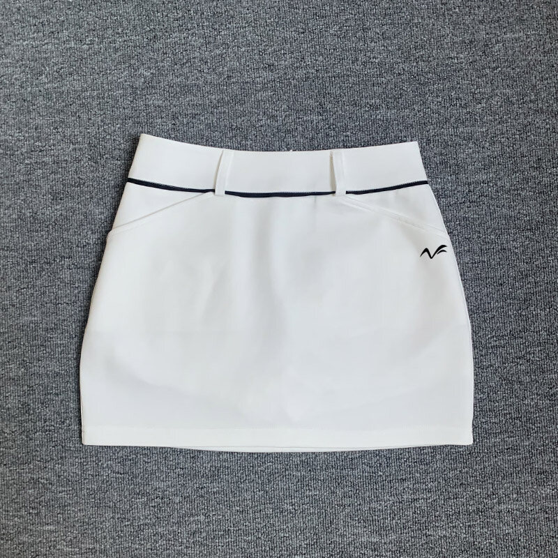 Summer New Golf Women's Short Skirt Quick drying, Moisture wicking, Breathable, Slim Fit, Versatile Wrap Hip Skirt Outdoor Casual Anti glare Sports Skirt Durable and Anti pilling High Quality Customizable Pant Skirt