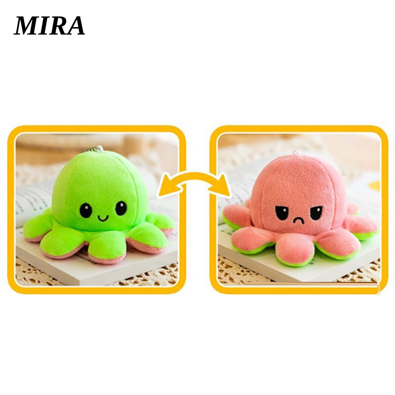 octopus plush toy reversible
