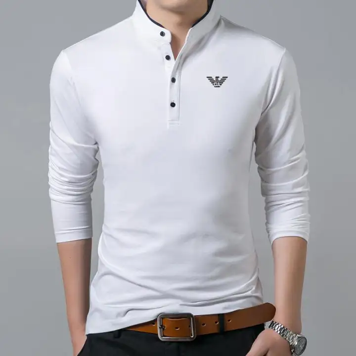 mens long sleeve golf shirts sale