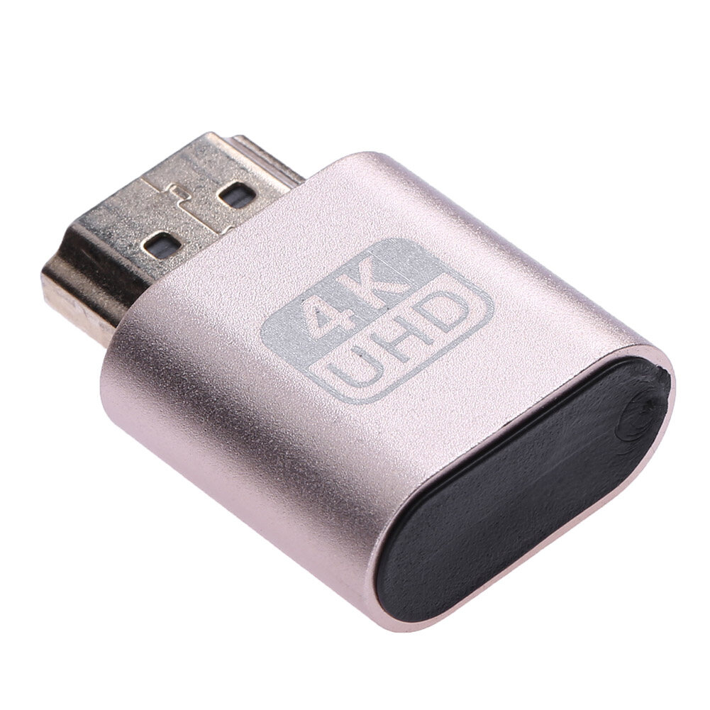HDMI Dummy Plug Display Emulator Virtual Display DDC EDID Headless Ghost Adapter Computer Parts