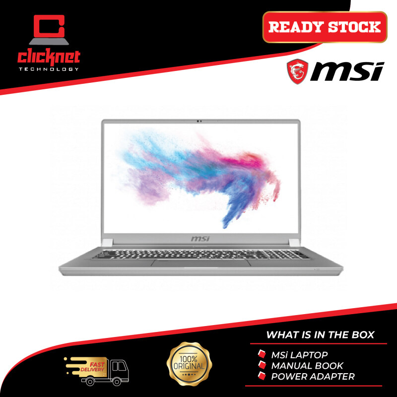 MSI Creator 17 A10SFS-675 17.3 UHD Laptop ( I7-10875H, 32GB, 1TB SSD, RTX2070 8GB SUPER Max-Q, W10P ) Malaysia