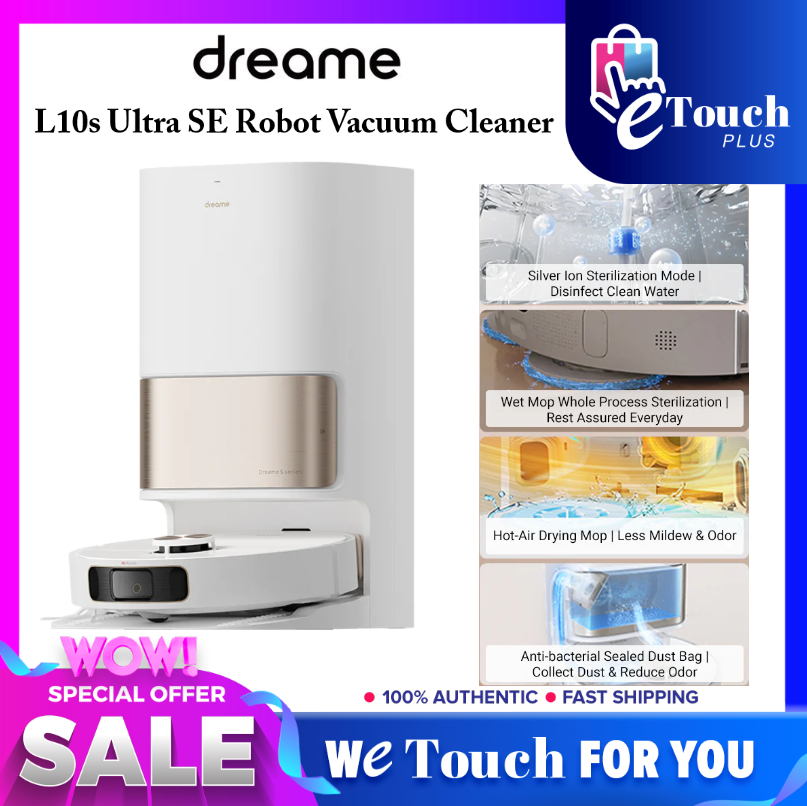 Dreame L10s Ultra SE Robot Vacuum Cleaner