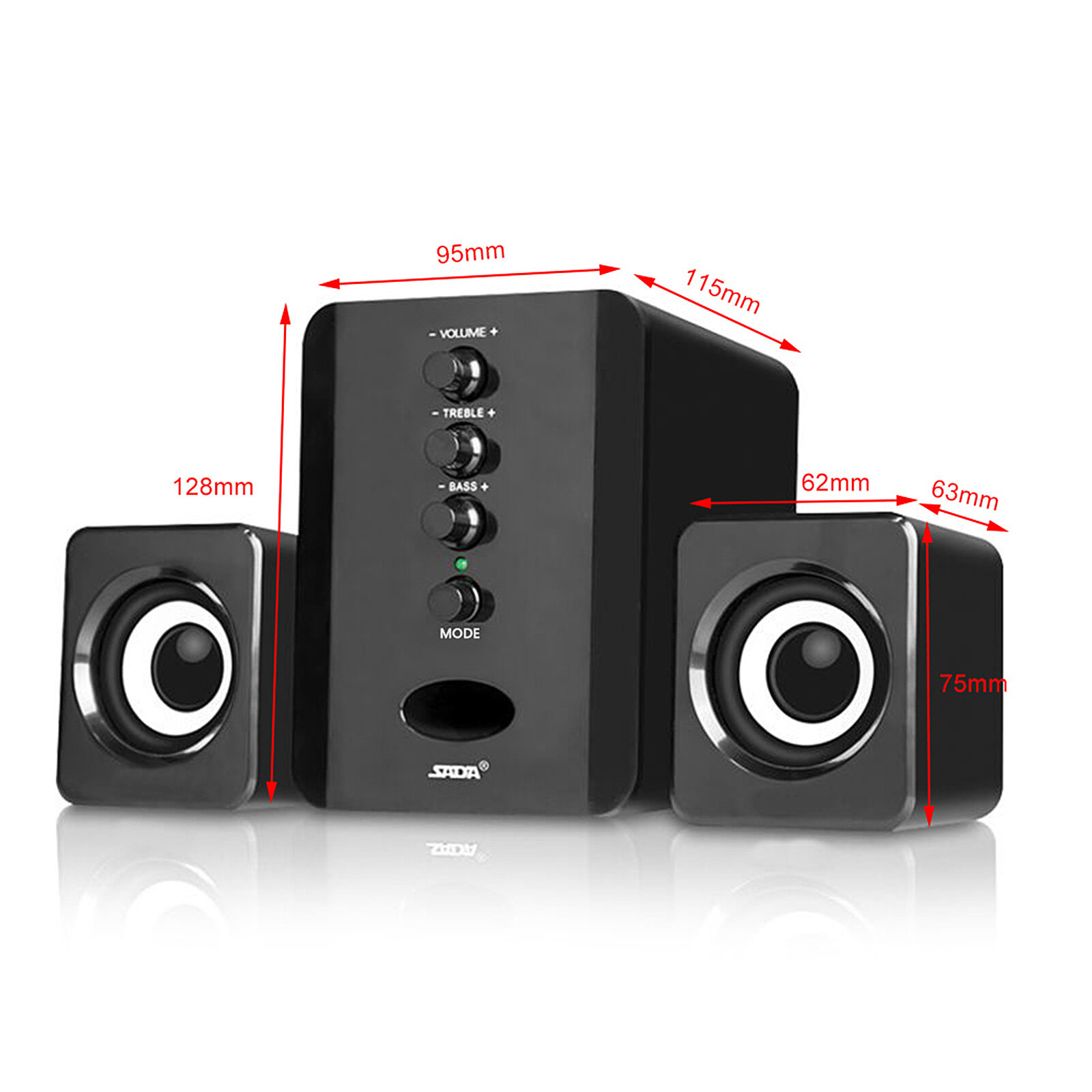 Pc speakers 2024 with bass