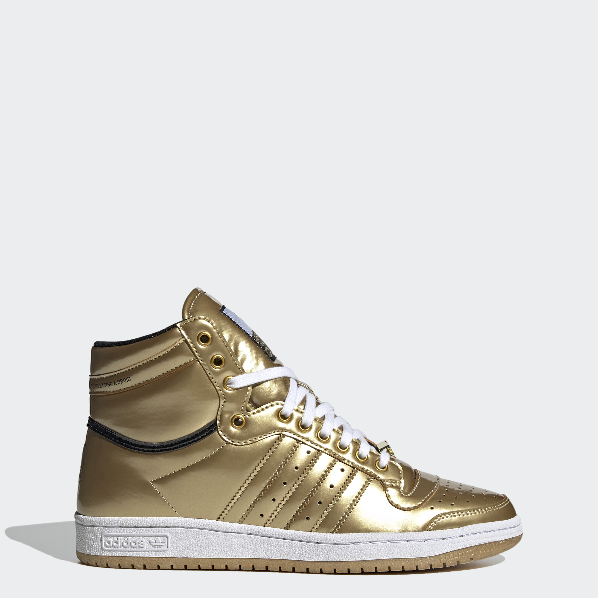 mens gold high top sneakers