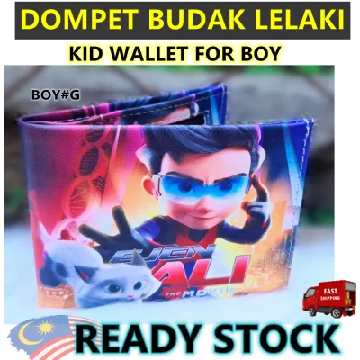 Dompet budak lelaki-/kid wallet/DOMPET KANAK LELAKI/KID BOY WALLET（RENEW PICTURE/New stock arrive）READY STOCK In Malaysia!!!!!