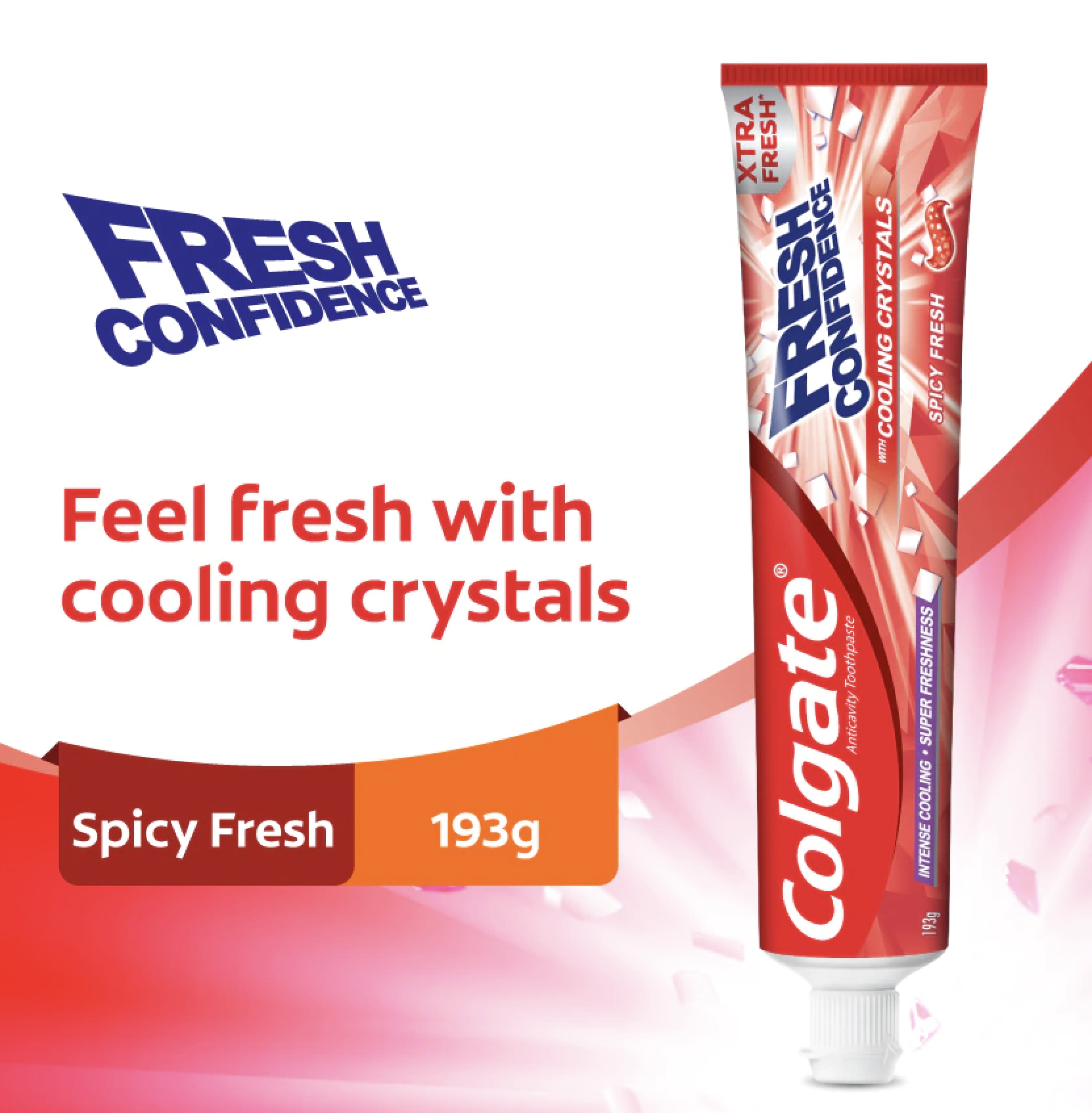 Colgate Toothpaste Triple Action 2x175g 5x20g Fresh Confidence 193g