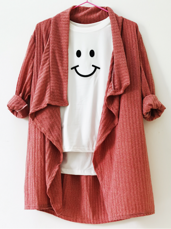 long loose cardigan