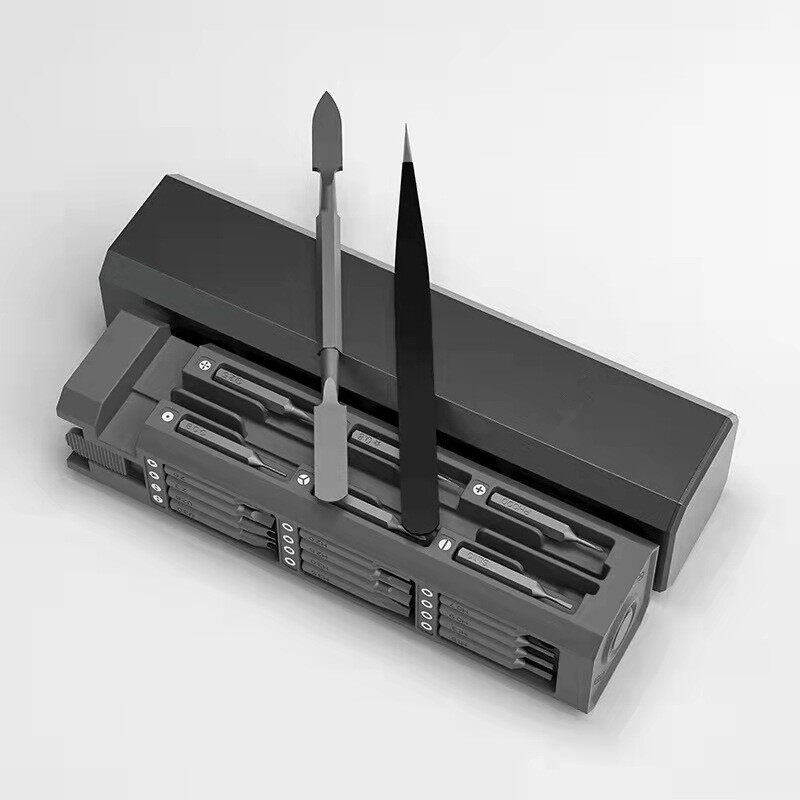 Screwdriver Kit 30 40 44 Precision Magnetic Bits Foldable Chair Screw Driver Set Mini Tool Case for Smart Home PC Phone Repair