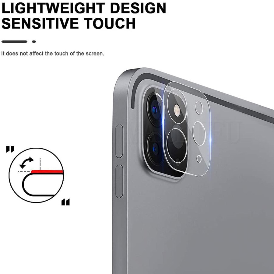 Back Camera Lens Clear Tempered Glass For New Apple iPad Pro 11 2020 Screen Protector Protective Film For Apple iPad Pro 12.9 2020