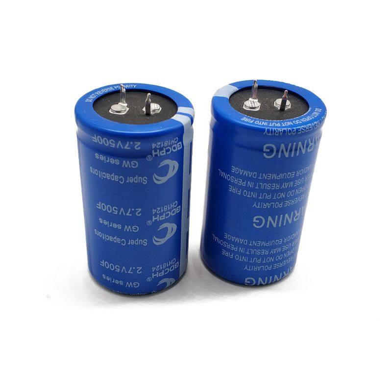 2.7V 500F Super Capacitor Volume 60x35mm Vehicle Rectifier Ultracapacitor Electrical Component
