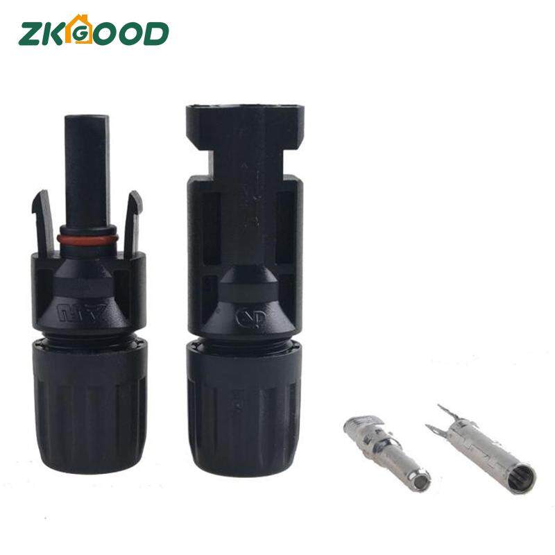 Zkgood 10/20/30/50 Đôi MC4 30A Nam Nữ M/F Dây PV Đầu Nối Dây Cáp bộ Bảng Điều Khiển Năng Lượng Mặt Trời