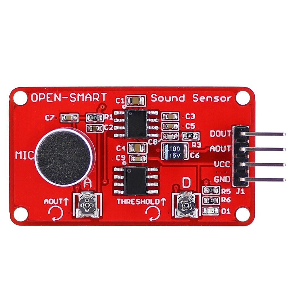 เปิด-SMART LM386เซ็นเซอร์เสียงโมดูลเซ็นเซอร์ตรวจจับเสียงพร้อมอนาล็อก ...