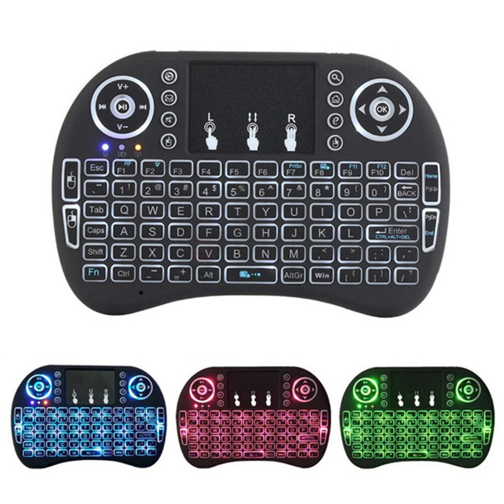 Portable Mini 2.4G Wireless Bluetooth Keyboard with Touch Pad for PC Laptop