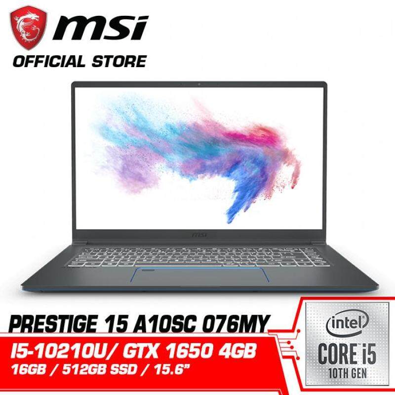 Prestige 15 A10SC 076MY (GeForce® GTX 1650 Max-Q ,GDDR5 4GB) Malaysia