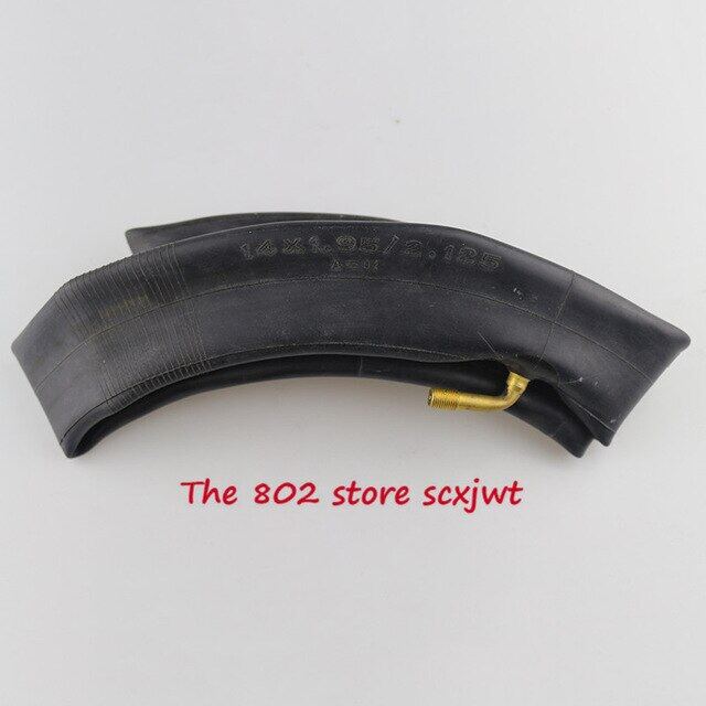 คุณภาพดี14X2.125ยางด้านใน14*2.125ยางรถสำหรับ E-Bike ยาง Antiลื่นไถลยางจักรยานไฟฟ้ายางการจัดส่งแบบไลท์นิ่ง