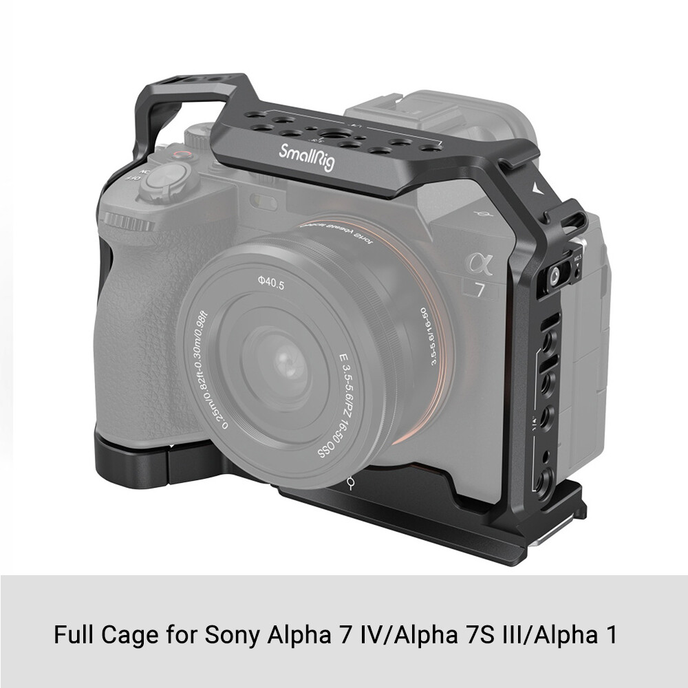 SmallRig Full Dslr Sony A7 IV a7m4 Camera Cage Rig for Sony Alpha 7 IV ...