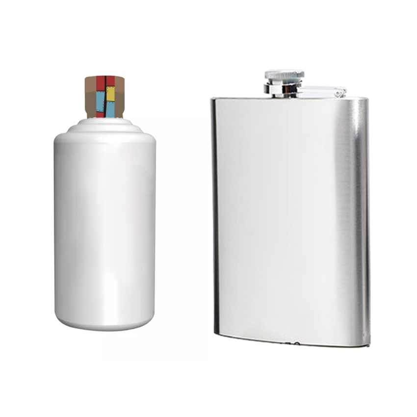 Bình Đựng Rượu Rượu Vang Chất Lượng Cao 3Oz (84Ml) Bình Đeo Hông Bình Uống Rượu Bình Đựng Rượu Đồ Uống Cầm Tay Bằng Thép Không Gỉ