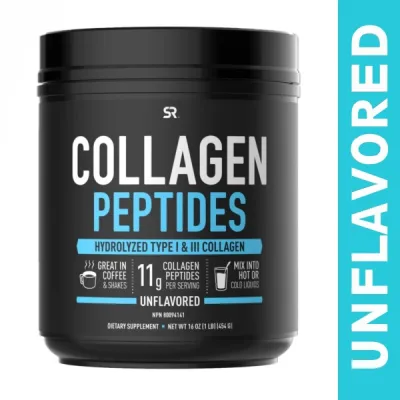 Sports Research, Collagen Peptides, Unflavored, 16 oz (454 g)