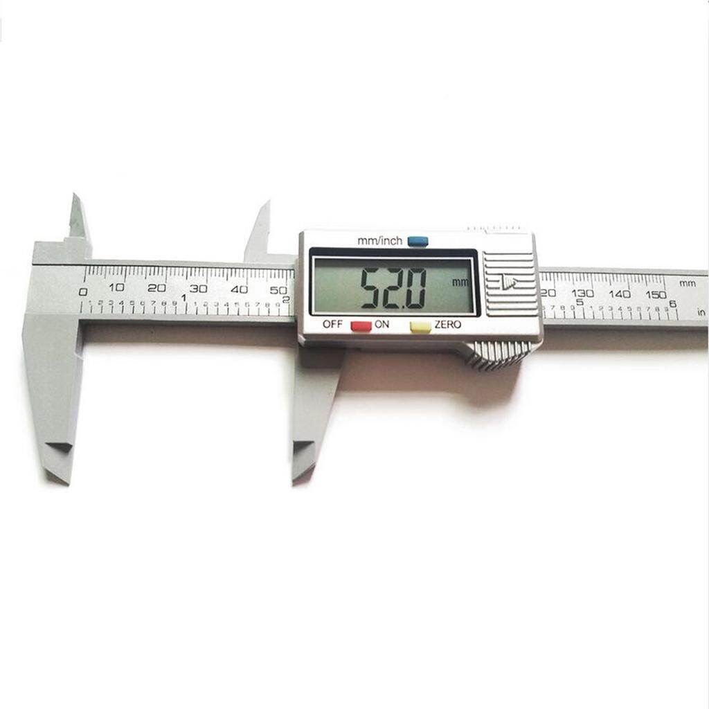 Blesiya Digital Caliper Plastic Electronic LCD Micrometer Measuring 0-6''/150mm #1