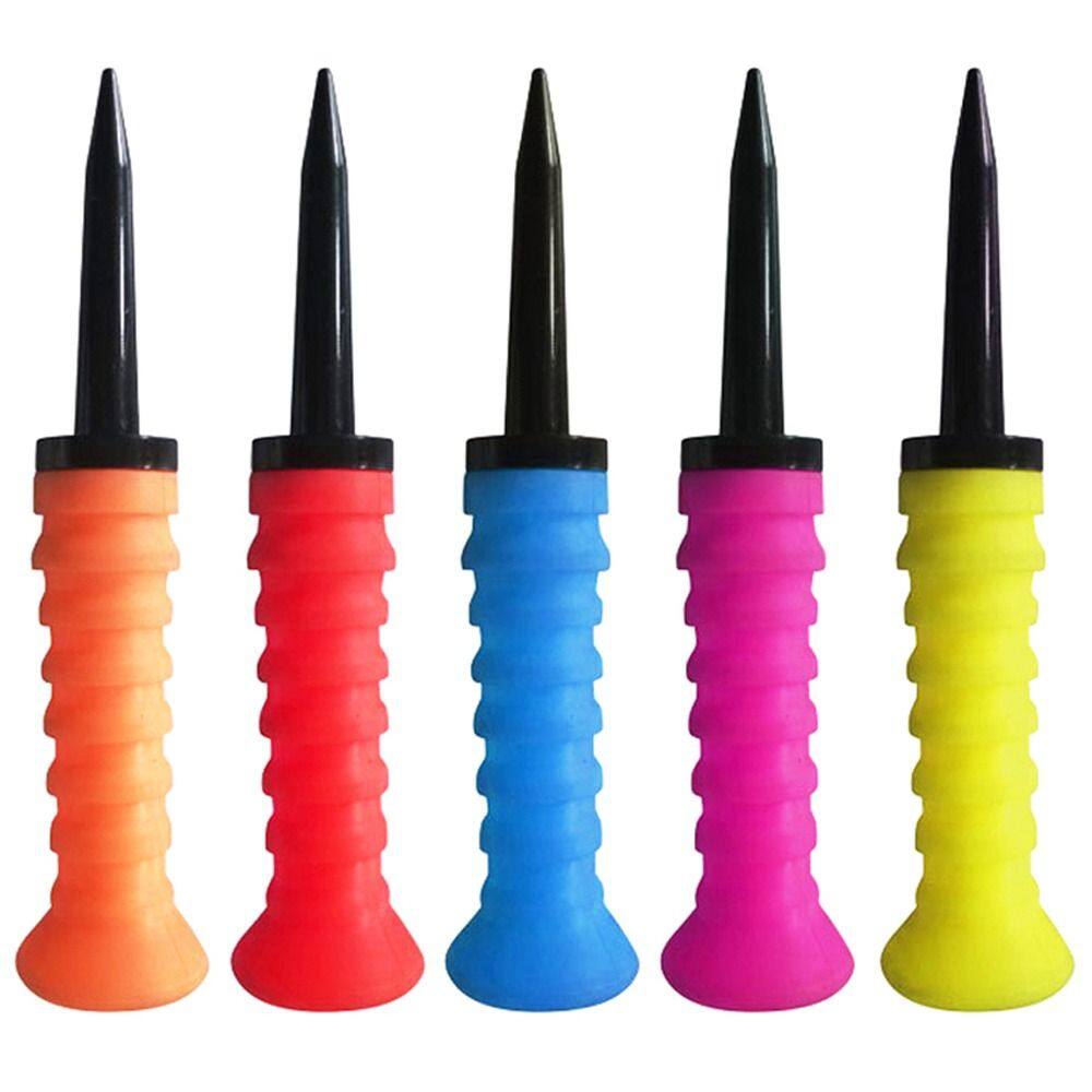 RUO R 83mm 5 colors Stability Tees Golf Ball Support Golfer Training Tool Colored Golf Training Aid Rubber Golf Tees Stability Tee Holder Golf Cross Nails Golf Tees